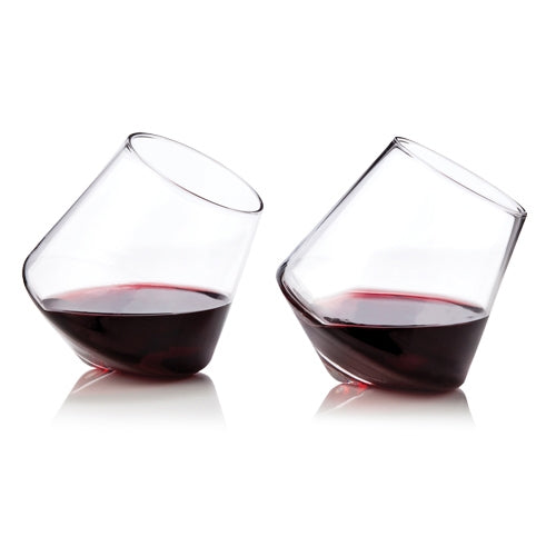 iittala essence red wine glasses - set of 4 - grounded