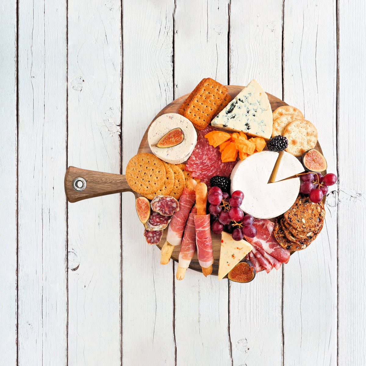 Large Round Cheese Board 20&quot; x 16&quot;