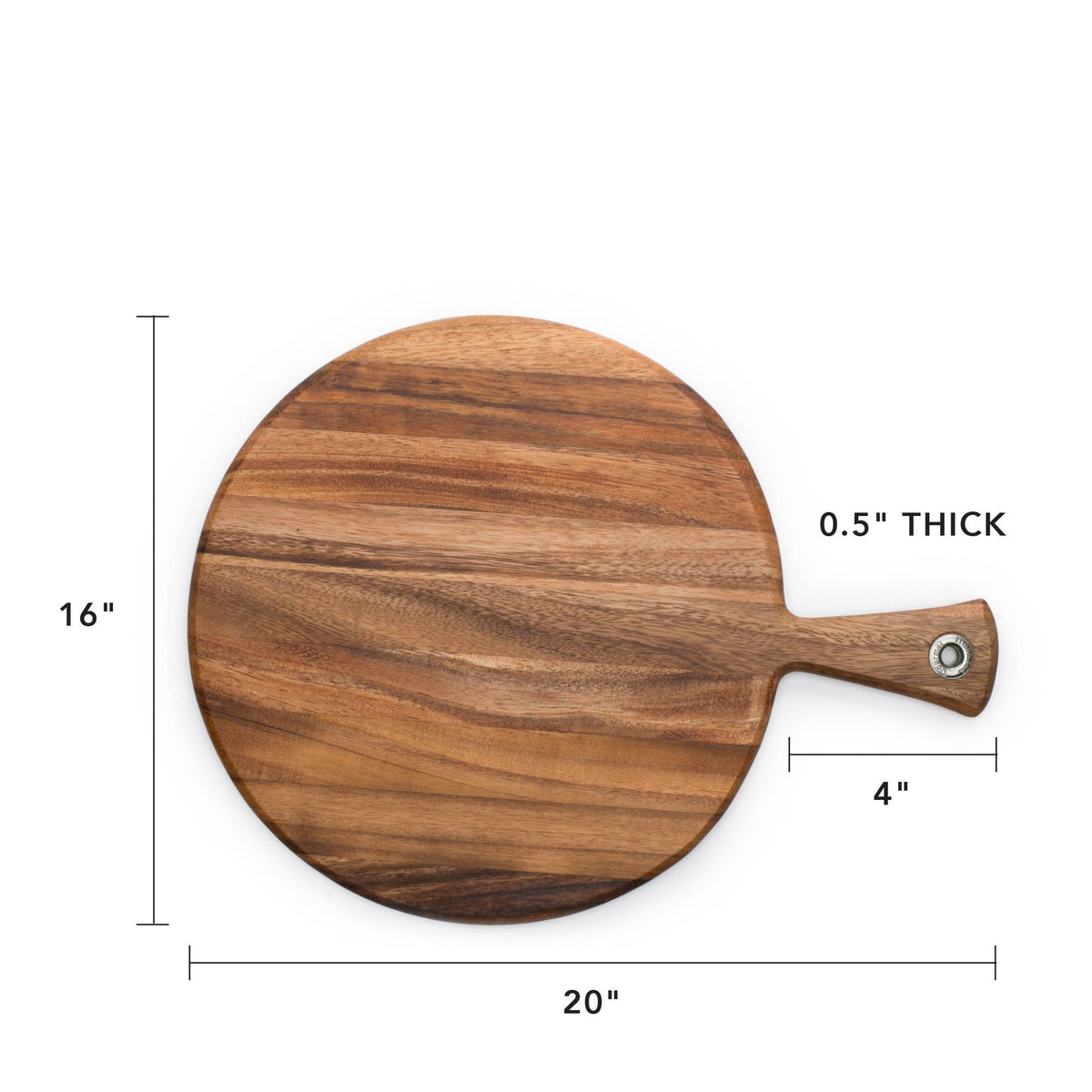 Large Round Cheese Board 20&quot; x 16&quot;