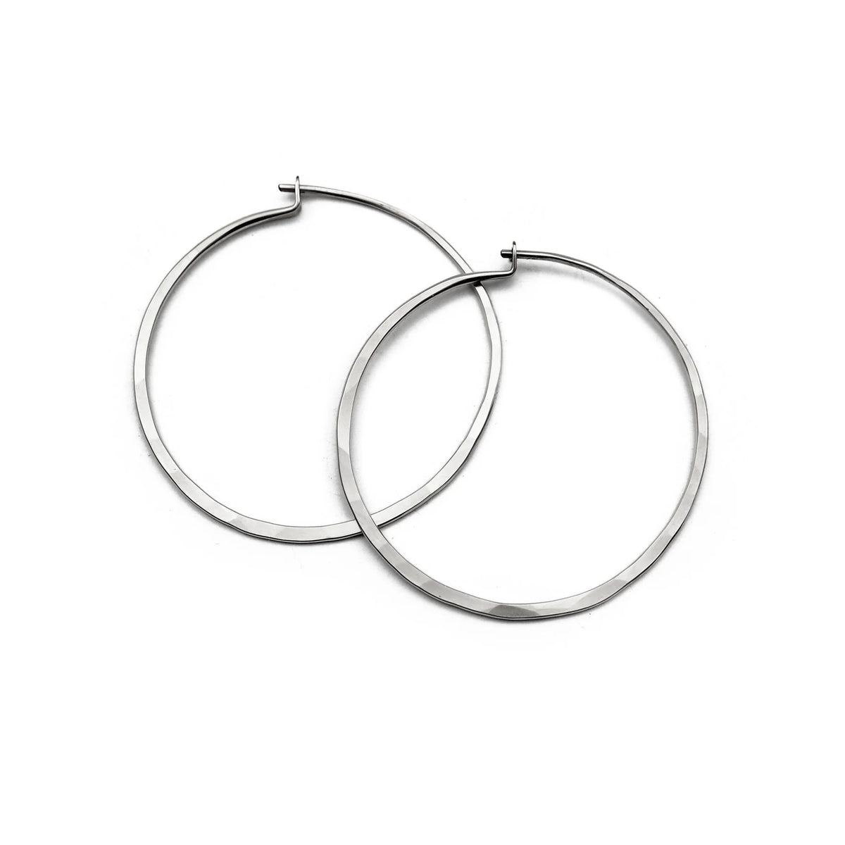 Simple Hoop - Sterling Silver