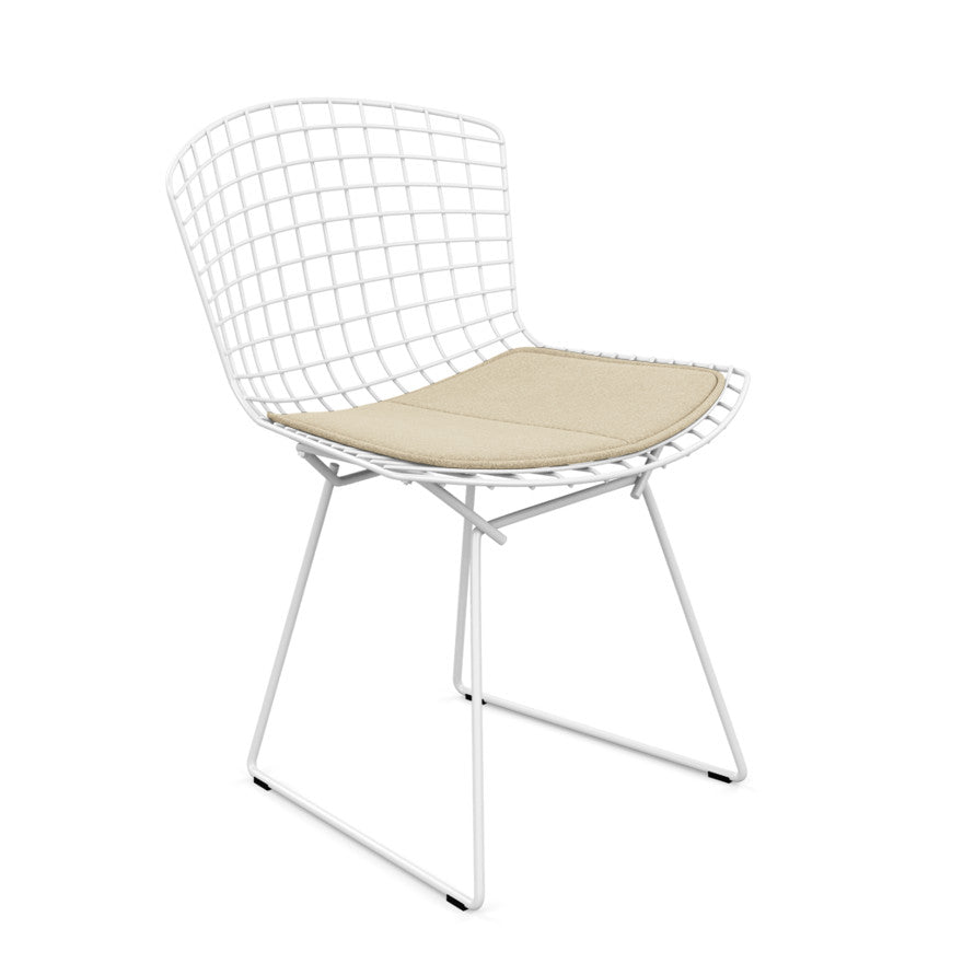 Bertoia small diamond chair with seat cushion