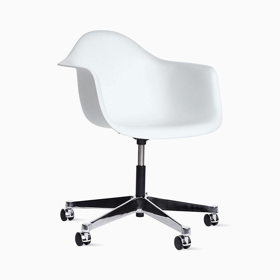 Herman Miller Eames Soft Pad Executive Chair with Pneumatic Lift - Black  Frame - Available at Grounded