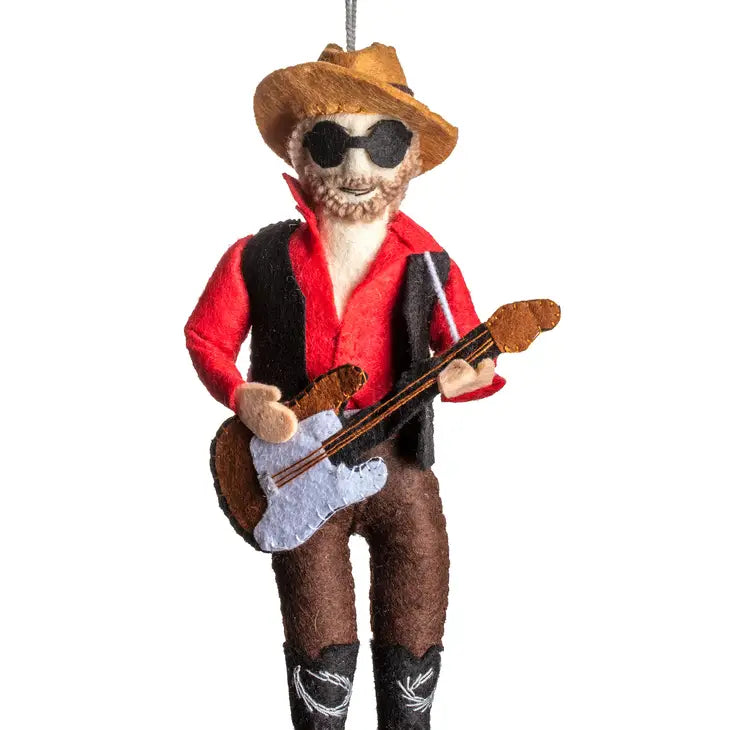 Hank Williams Jr. Ornament