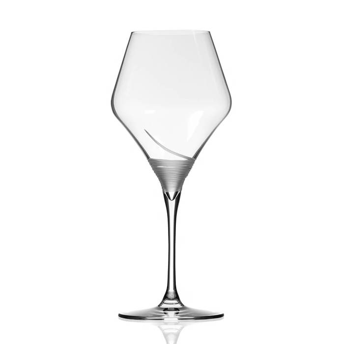 Mid Century Wine Glasses - 4 Colors